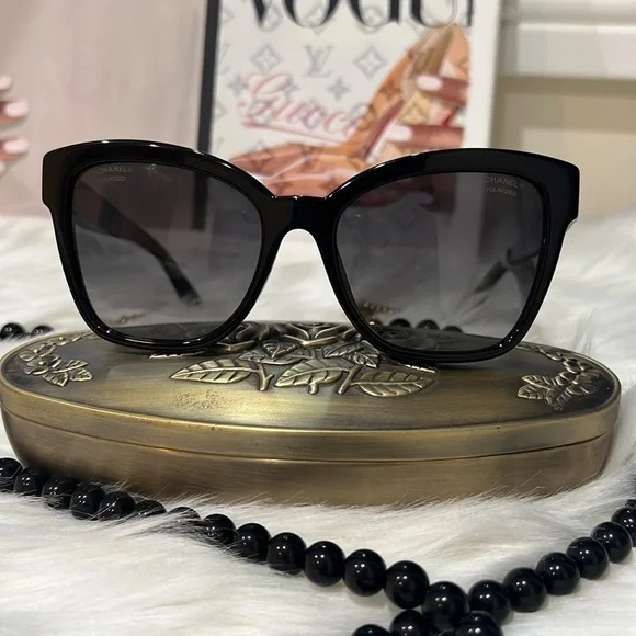 🖤CHANEL SQUARE SUNGLASSES 🖤 Sunglasses ONLY - Picture 5 of 16